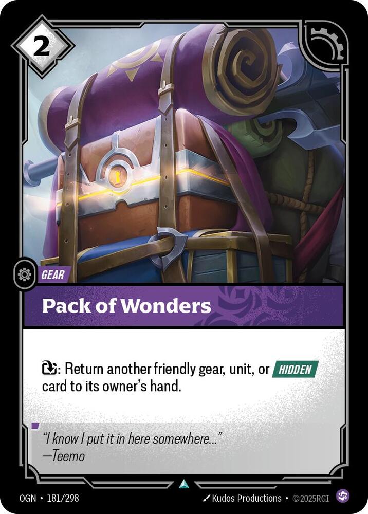 Pack of Wonders (181/298) [Origins] - The Mythic Store | 24h Order Processing