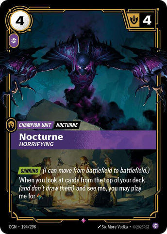 Nocturne - Horrifying (194/298) [Origins] - The Mythic Store | 24h Order Processing