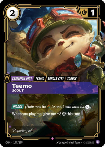 Teemo - Scout (197/298) [Origins] - The Mythic Store | 24h Order Processing