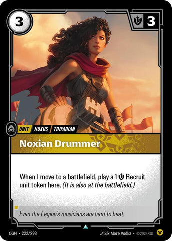 Noxian Drummer (222/298) [Origins] - The Mythic Store | 24h Order Processing