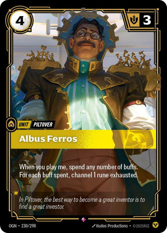 Albus Ferros (230/298) [Origins] - The Mythic Store | 24h Order Processing