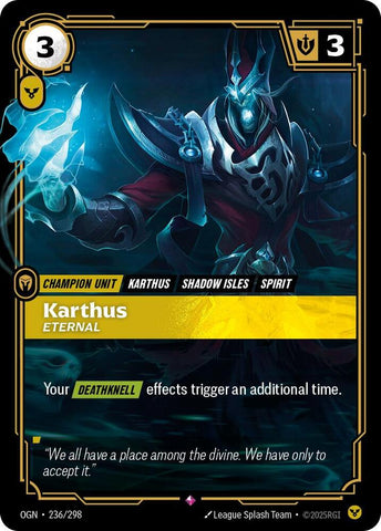 Karthus - Eternal (236/298) [Origins] - The Mythic Store | 24h Order Processing