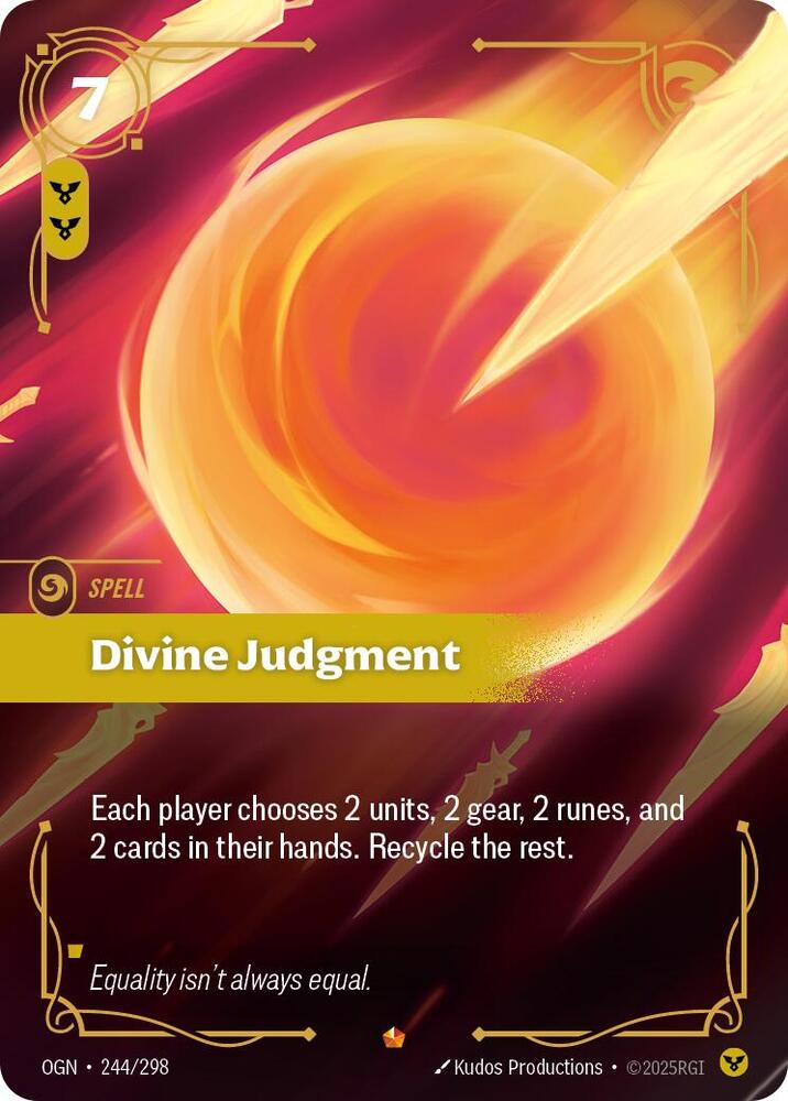 Divine Judgment (244/298) [Origins] - The Mythic Store | 24h Order Processing