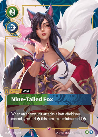 Ahri - Nine-Tailed Fox (255/298) [Origins] - The Mythic Store | 24h Order Processing