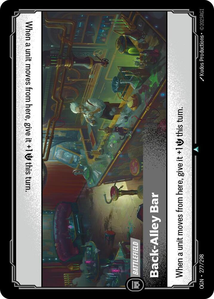 Back-Alley Bar (277/298) [Origins] - The Mythic Store | 24h Order Processing