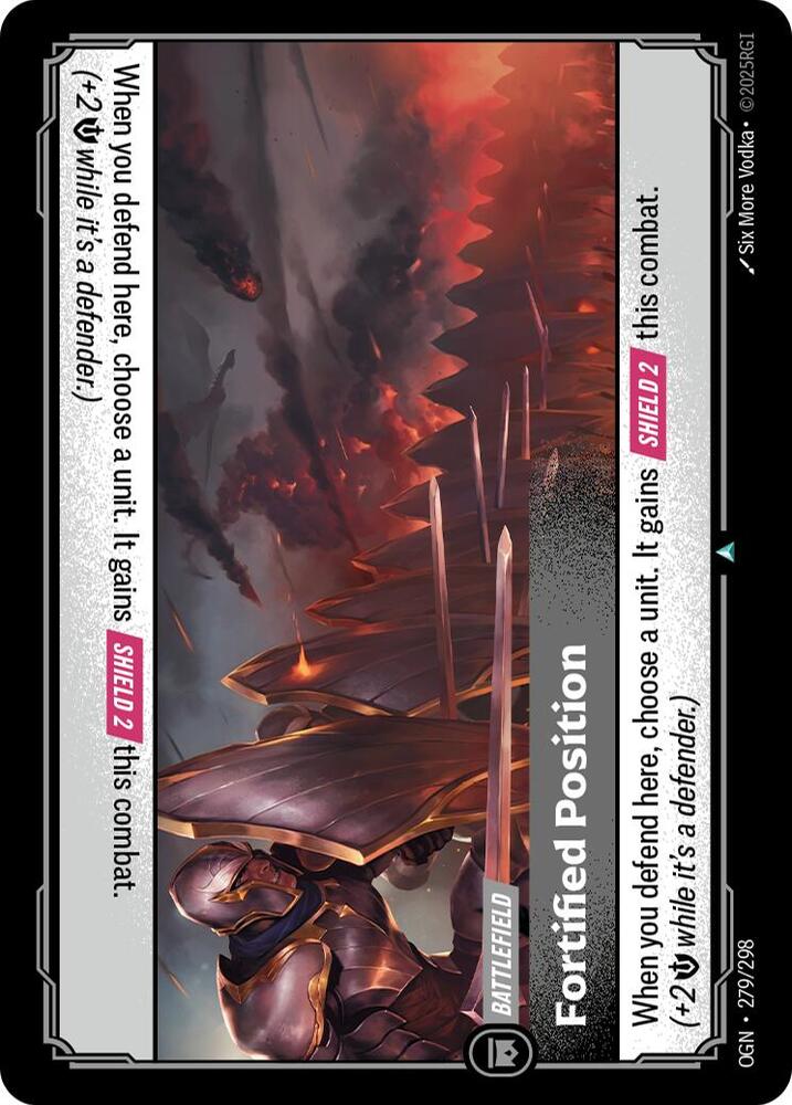 Fortified Position (279/298) [Origins] - The Mythic Store | 24h Order Processing