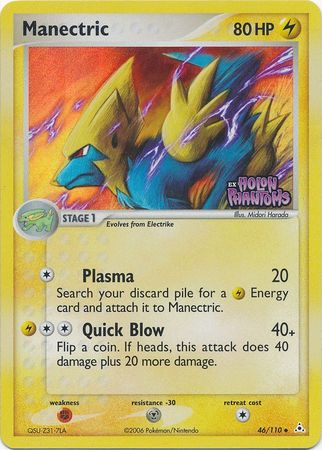 Manectric (46/110) (Stamped) [EX: Holon Phantoms] - The Mythic Store | 24h Order Processing
