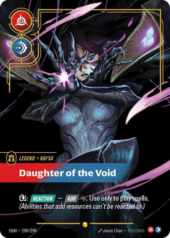 Kai'Sa - Daughter of the Void (Showcase) (299/298) [Origins] - The Mythic Store | 24h Order Processing