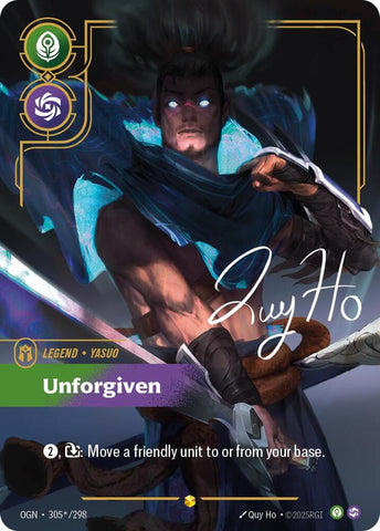 Yasuo - Unforgiven (Alternate Art) (305*/298) [Origins] - The Mythic Store | 24h Order Processing