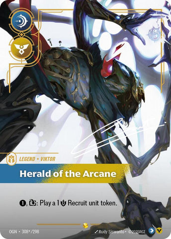 Viktor - Herald of the Arcane (Alternate Art) (308*/298) [Origins] - The Mythic Store | 24h Order Processing