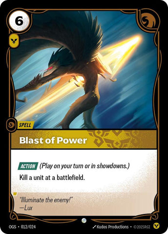 Blast of Power (012/024) [Origins: Proving Grounds] - The Mythic Store | 24h Order Processing