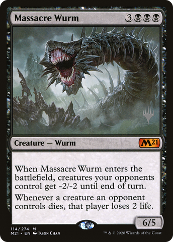 Massacre Wurm (Promo Pack) [Core Set 2021 Promos] - The Mythic Store | 24h Order Processing