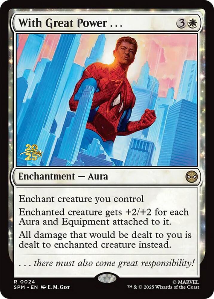 With Great Power . . . [Marvel's Spider-Man Prerelease Promos] - The Mythic Store | 24h Order Processing