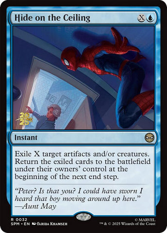 Hide on the Ceiling [Marvel's Spider-Man Prerelease Promos] - The Mythic Store | 24h Order Processing