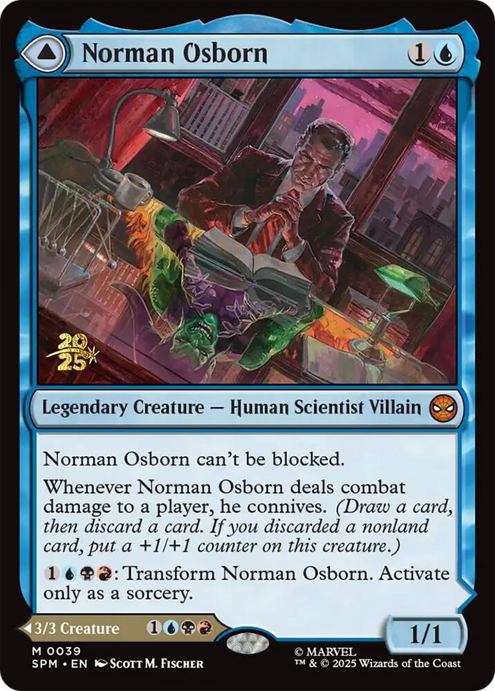 Norman Osborn [Marvel's Spider-Man Prerelease Promos] - The Mythic Store | 24h Order Processing