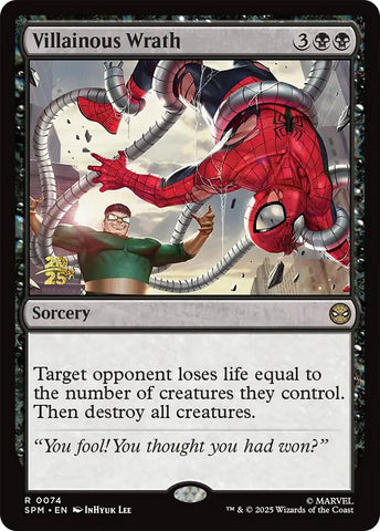 Villainous Wrath [Marvel's Spider-Man Prerelease Promos] - The Mythic Store | 24h Order Processing