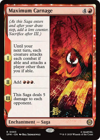 Maximum Carnage [Marvel's Spider-Man Prerelease Promos] - The Mythic Store | 24h Order Processing