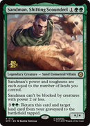 Sandman, Shifting Scoundrel [Marvel's Spider-Man Prerelease Promos] - The Mythic Store | 24h Order Processing