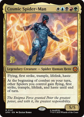 Cosmic Spider-Man [Marvel's Spider-Man Prerelease Promos] - The Mythic Store | 24h Order Processing