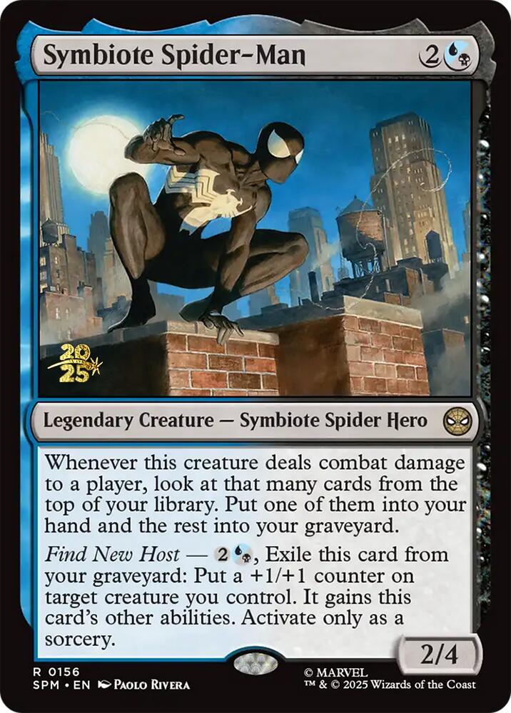 Symbiote Spider-Man [Marvel's Spider-Man Prerelease Promos] - The Mythic Store | 24h Order Processing