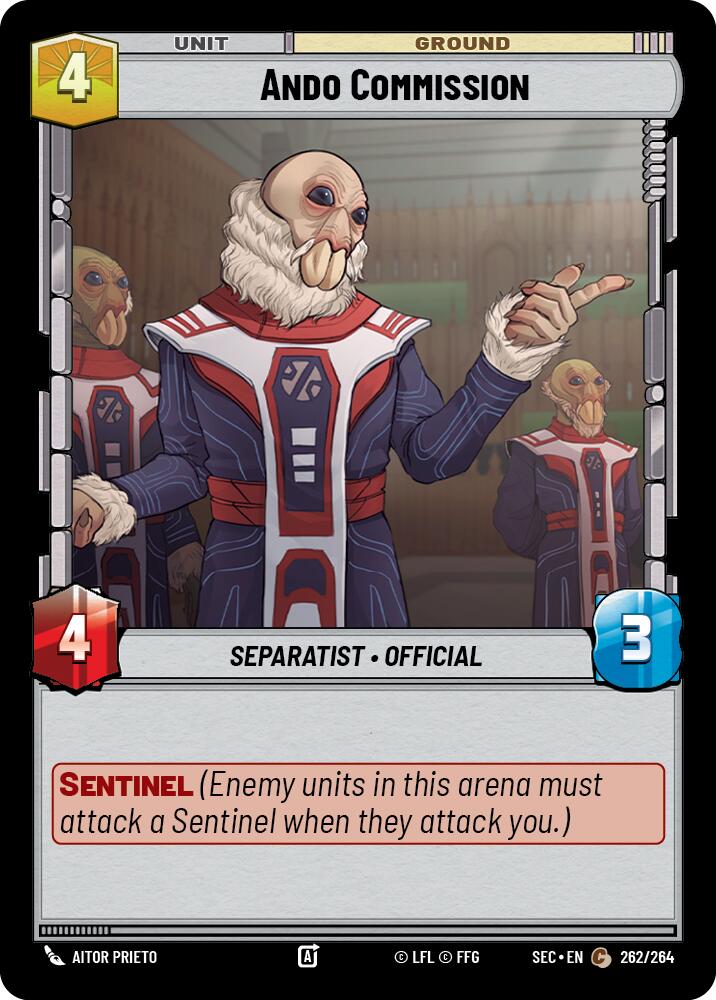 Ando Commission (262/264) (262/264) [Secrets of Power] - The Mythic Store | 24h Order Processing