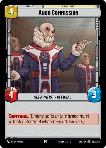 Ando Commission (262/264) (262/264) [Secrets of Power] - The Mythic Store | 24h Order Processing