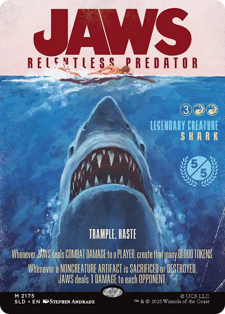 Jaws, Relentless Predator [Secret Lair Drop Series] - The Mythic Store | 24h Order Processing