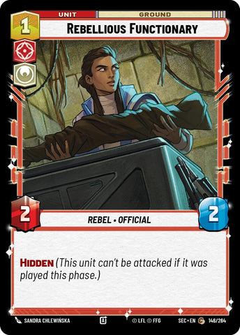 Rebellious Functionary (146/264) (146/264) [Secrets of Power] - The Mythic Store | 24h Order Processing