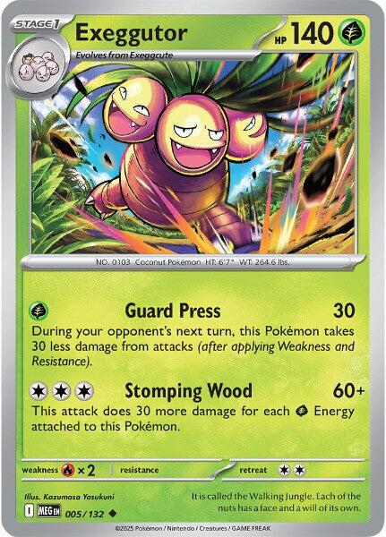 Exeggutor (005/132) [Mega Evolution: Base Set] - The Mythic Store | 24h Order Processing