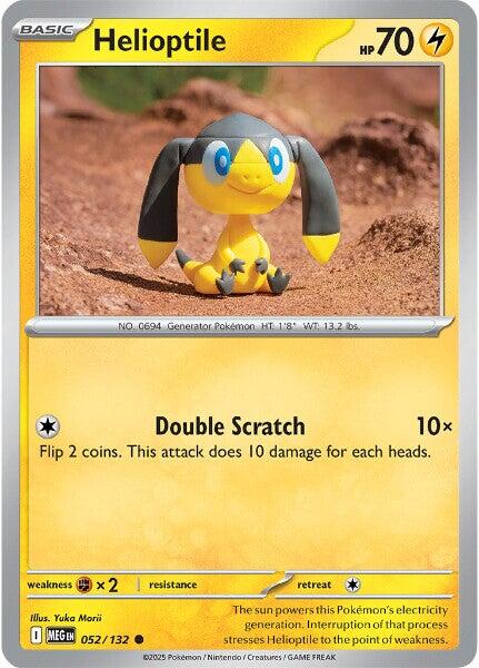 Helioptile (052/132) [Mega Evolution: Base Set] - The Mythic Store | 24h Order Processing