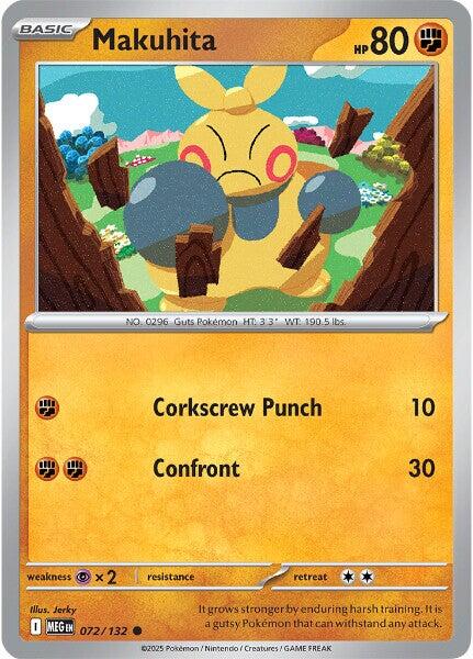 Makuhita (072/132) [Mega Evolution: Base Set] - The Mythic Store | 24h Order Processing
