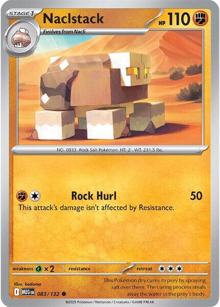 Naclstack (083/132) [Mega Evolution: Base Set] - The Mythic Store | 24h Order Processing