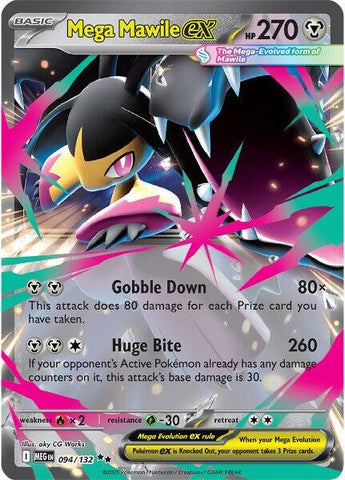 Mega Mawile ex (094/132) [Mega Evolution: Base Set] - The Mythic Store | 24h Order Processing