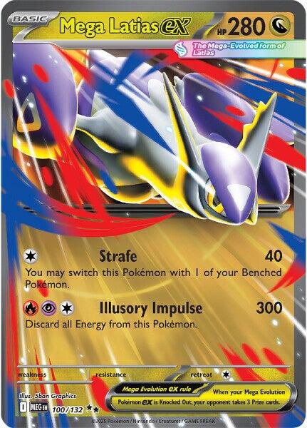 Mega Latias ex (100/132) [Mega Evolution: Base Set] - The Mythic Store | 24h Order Processing