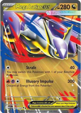 Mega Latias ex (100/132) [Mega Evolution: Base Set] - The Mythic Store | 24h Order Processing