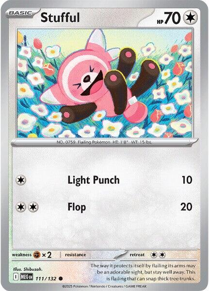 Stufful (111/132) [Mega Evolution: Base Set] - The Mythic Store | 24h Order Processing