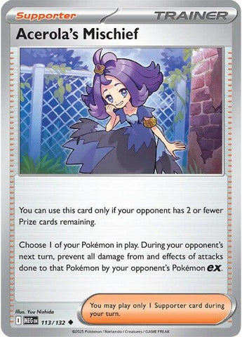 Acerola's Mischief (113/132) [Mega Evolution: Base Set] - The Mythic Store | 24h Order Processing