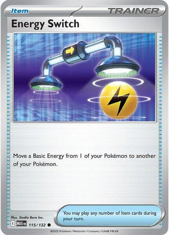 Energy Switch (115/132) [Mega Evolution: Base Set] - The Mythic Store | 24h Order Processing