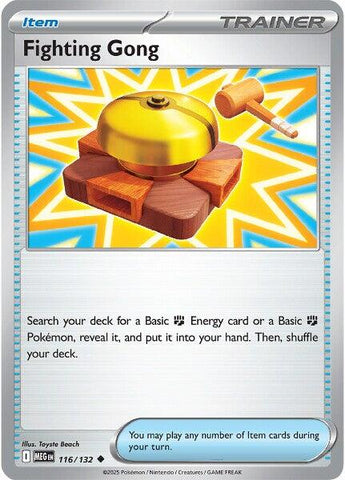 Fighting Gong (116/132) [Mega Evolution: Base Set] - The Mythic Store | 24h Order Processing