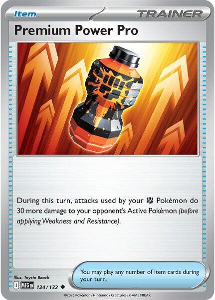 Premium Power Pro (124/132) [Mega Evolution: Base Set] - The Mythic Store | 24h Order Processing