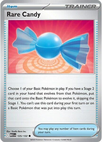 Rare Candy (125/132) [Mega Evolution: Base Set] - The Mythic Store | 24h Order Processing
