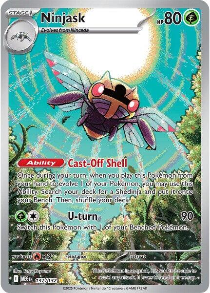 Ninjask (137/132) [Mega Evolution: Base Set] - The Mythic Store | 24h Order Processing