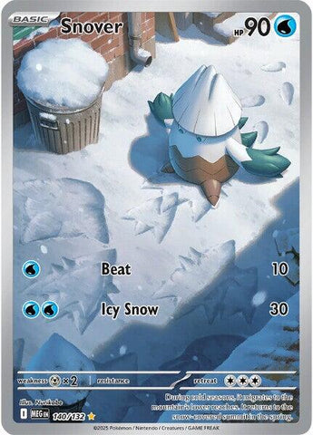 Snover (140/132) [Mega Evolution: Base Set] - The Mythic Store | 24h Order Processing
