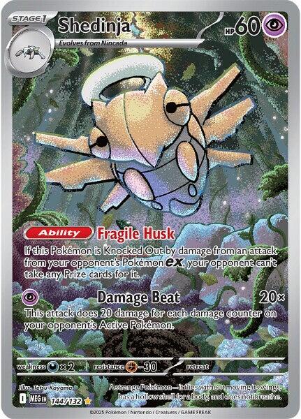 Shedinja (144/132) [Mega Evolution: Base Set] - The Mythic Store | 24h Order Processing
