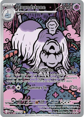 Houndstone (145/132) [Mega Evolution: Base Set] - The Mythic Store | 24h Order Processing