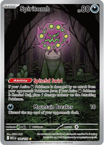 Spiritomb (148/132) [Mega Evolution: Base Set] - The Mythic Store | 24h Order Processing