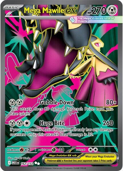 Mega Mawile ex (162/132) [Mega Evolution: Base Set] - The Mythic Store | 24h Order Processing