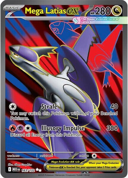 Mega Latias ex (163/132) [Mega Evolution: Base Set] - The Mythic Store | 24h Order Processing