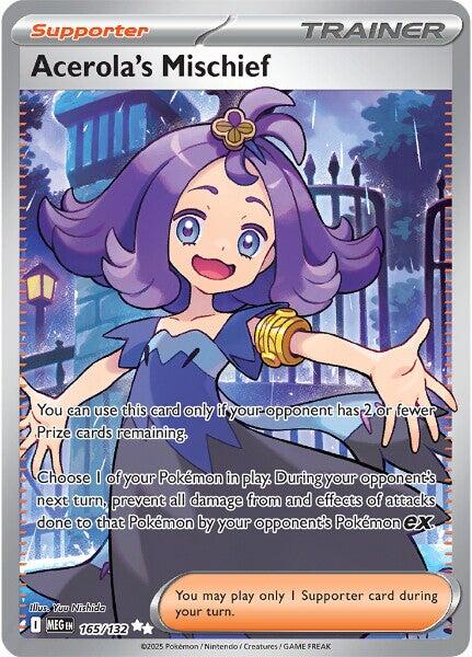 Acerola's Mischief (165/132) [Mega Evolution: Base Set] - The Mythic Store | 24h Order Processing