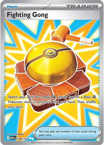 Fighting Gong (168/132) [Mega Evolutions: Base Set] - The Mythic Store | 24h Order Processing